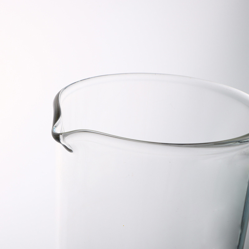 500ml high borosilicate glass graduated cylinder with side opening and scale 500ml high borosilicate glass graduated cylinder with side opening and scale